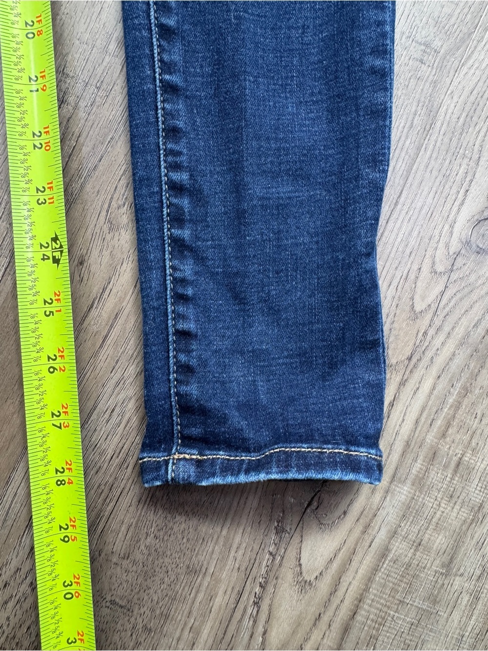 BKE Billie Slim Fit High Rise Ankle Skinny Jeans Sz 25 - Picture 4 of 13